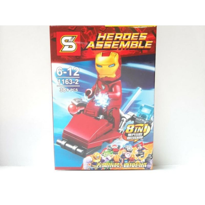 Mô Hình Đồ Chơi Lego Iron Man Mark 50 Infinity War Suit Var 1 Marvel Iron Man Mk 50 Bootleg