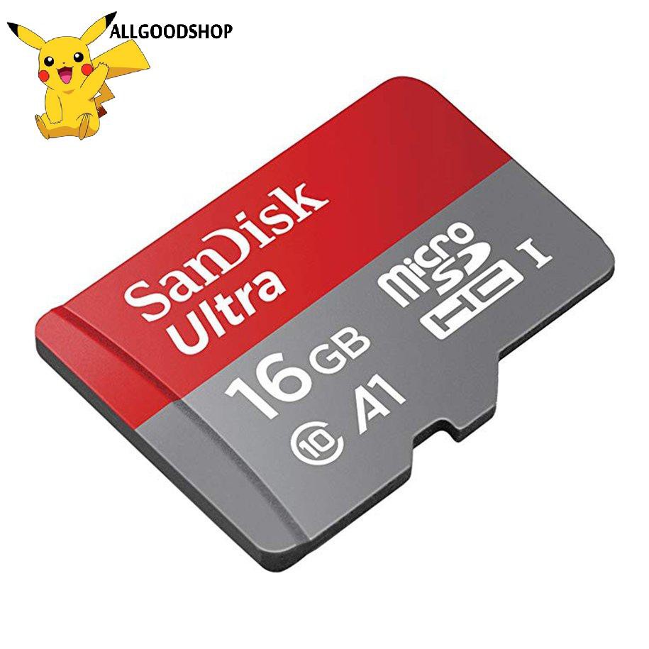 Thẻ Nhớ Sandisk 100mb / S Ultra A1 Class 10 Micro Sd 32g / 64gb / 128gb / 256gb / 512gb Micro Sd