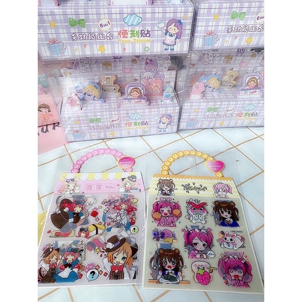 Sticker túi 3 tấm