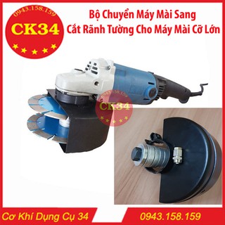 Bộ chuyển đổi máy mài thành máy cắt rãnh tường Cỡ lớn Trục 14mm