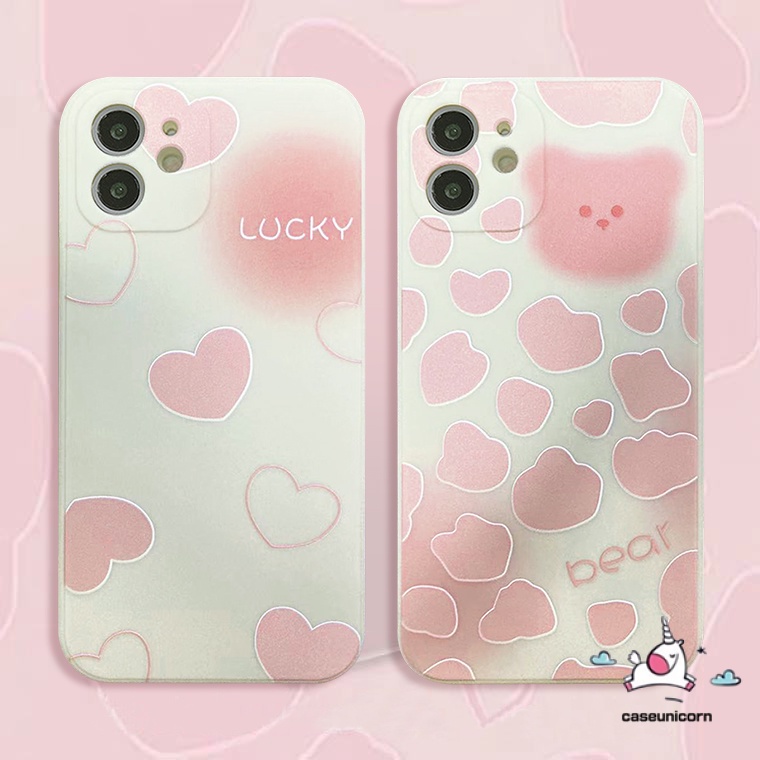 Ốp lưng iphone cạnh vuông hồng BVC 6s/6splus/7/7plus/8/8plus/x/xr/xs/11/12/13/14/pro/max/plus/promax BVC974