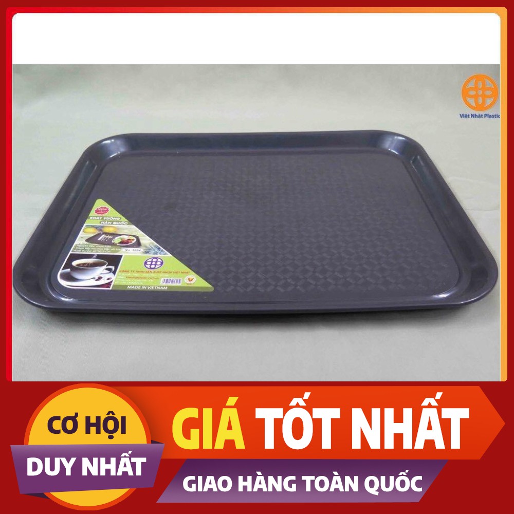 { HÀNG CAO CẤP} Khay Nhựa Vuông Tròn Cao Cấp VIỆT NHẬT