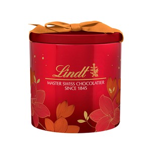 Socola Hộp Thiếc Hình Oval hiệu Lindt Lindor hộp 144g
