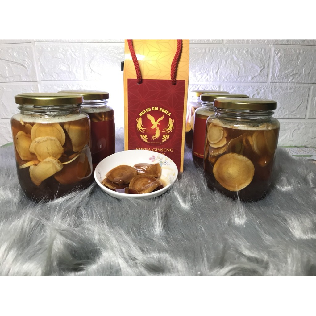 SÂM TƯƠI NGÂM MẬT ONG 269K HŨ 500ML+100gr SÂM TƯƠI | BigBuy360 - bigbuy360.vn