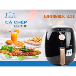 Nồi chiên không dầu Lock&Lock 3.5 lít EJF368BLK