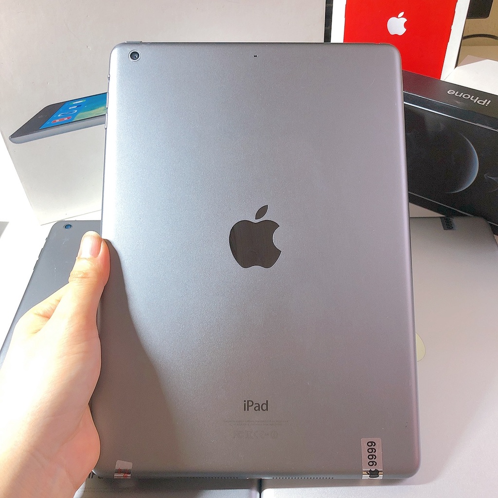 Máy Tính Bảng iPad Air - iPad 5 - Cài Zoom Học Online, Game...màn hình retina sắc nét - tặng phụ kiện khi mua máy.