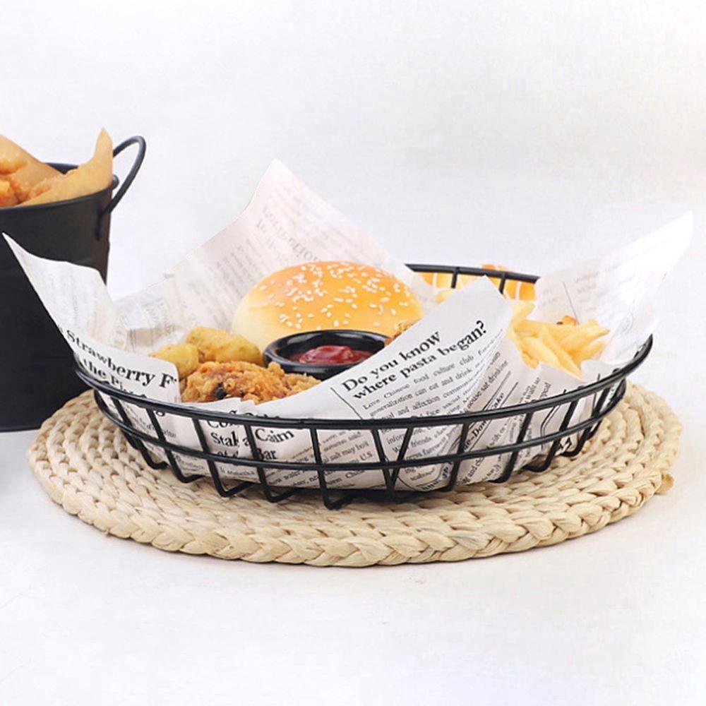 Rổ Kim Loại Đựng Khoai Tây Chiên / Bánh Mì / Khoai Tây Chiên Dành Cho Nhà Hàng / Tiệc Tùng