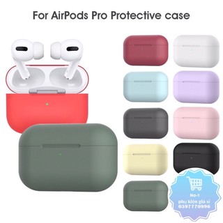 🌟 HÀNG LOẠI 1 🌟 Case airpod Pro ( Airpods 3 ) Vỏ Bao silicon dẻo trơn nắp rời không móc đựng tai nghe không dây