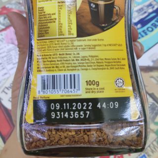 [HSD T8.2024] Cà phê Nescafe Gold lọ 100g