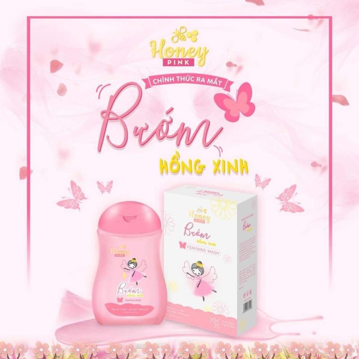 Dung dịch vệ sinh phụ nữ Honey Pink 200ml - COCHI561