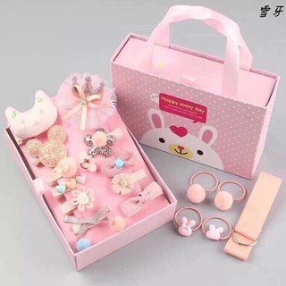 Sét nơ cột tóc dễ thương cho bé yêu