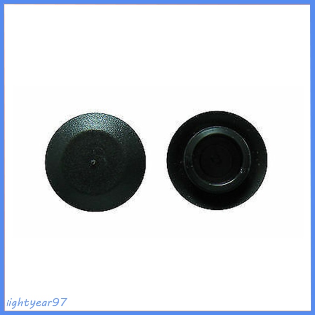 Set 100 Nút Cao Su PVC Đen Bịt Lỗ Kim Loại Thông Dụng Cho Cửa Xe Hơi