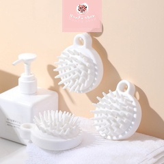 (Mẫu Mới) Lược Gội Đầu Massage Silicon
