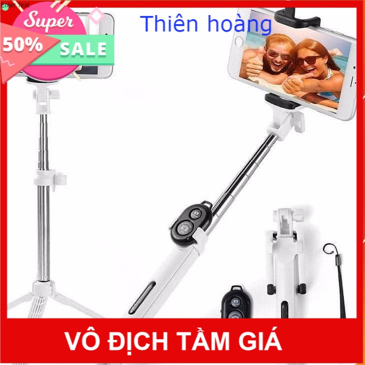 Gậy chụp ảnh bluetooth gậy tự sướng kiêm giá đỡ chụp ảnh 3 chân thỏa sức check in ,phụ kiện thiên hoàng . | BigBuy360 - bigbuy360.vn