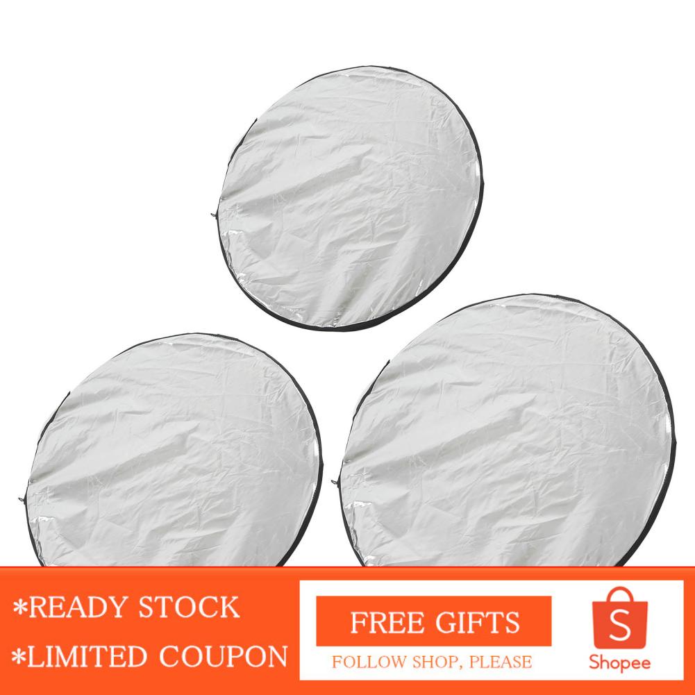 Alwaysonline 5 in 1 Collapsible Multi Light Reflector  Colors Reflectors Create Shadows Blocking for Outdoor Shooting