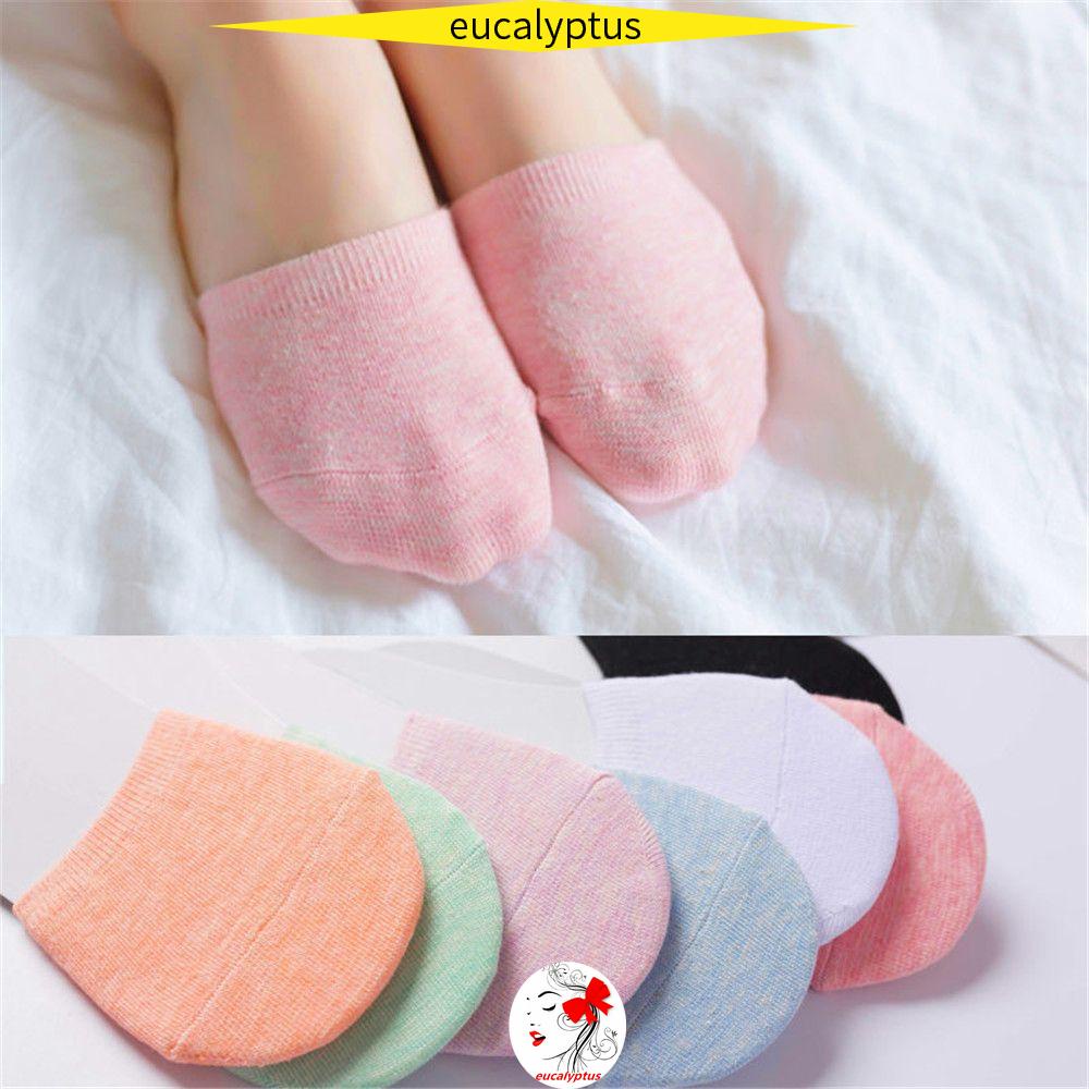 Vớ Cotton Cổ Thấp Tàng Hình Chống Trượt Nhiều Màu Thời Trang Cho Nữ