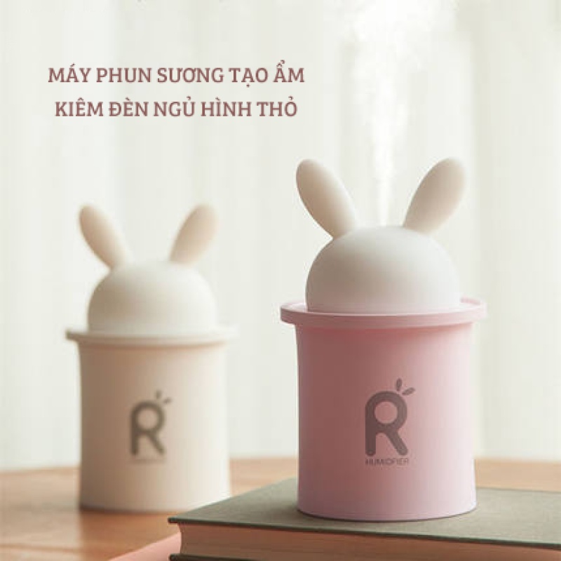 Máy Phun Sương Tạo Ẩm Mini Jíulife JT03 Tạo Ẩm Không Khí Giữ Ẩm Da Tự Động Ngắt Khi Hết Nước - Bảo Hành 12Tháng