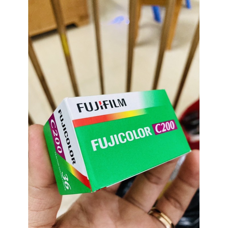 Film chụp ảnh FUJI C200 HỘP LẺ 36 tấm date 2023 film 135 film 35mm