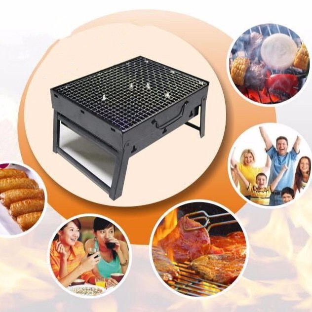 Bếp nướng than hoa BBQ ngoài trời cao cấp