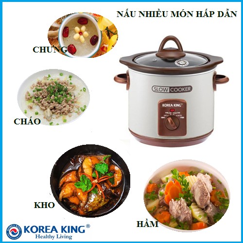 Nồi tiềm Korea King KSC-30R (3 lít)