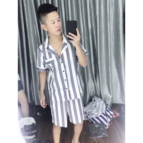 👆 Sale | NGON BỔ RẺ | | ĐẲNG CẤP | Bộ Quần Áo Tù Nhân, Phạm Nhân, Kẻ Sọc Cực Hot A64