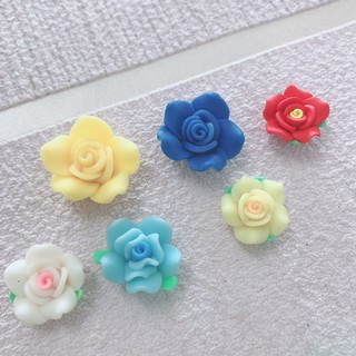 Set hoa đất sét hoa gốm trang trí DIY