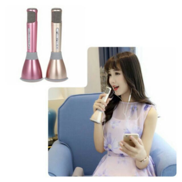 Xả MICRO kèm loa KARAOKE kết nối bluetooth