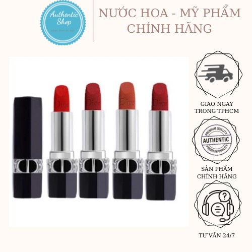 [ Hàng chính hãng] Son Môi Dior Rouge Cao Cấp Full Size 3.5g