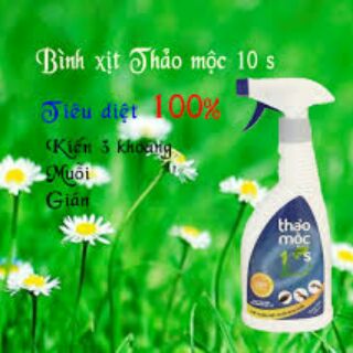 diệt côn trùng thảo mộc 10s