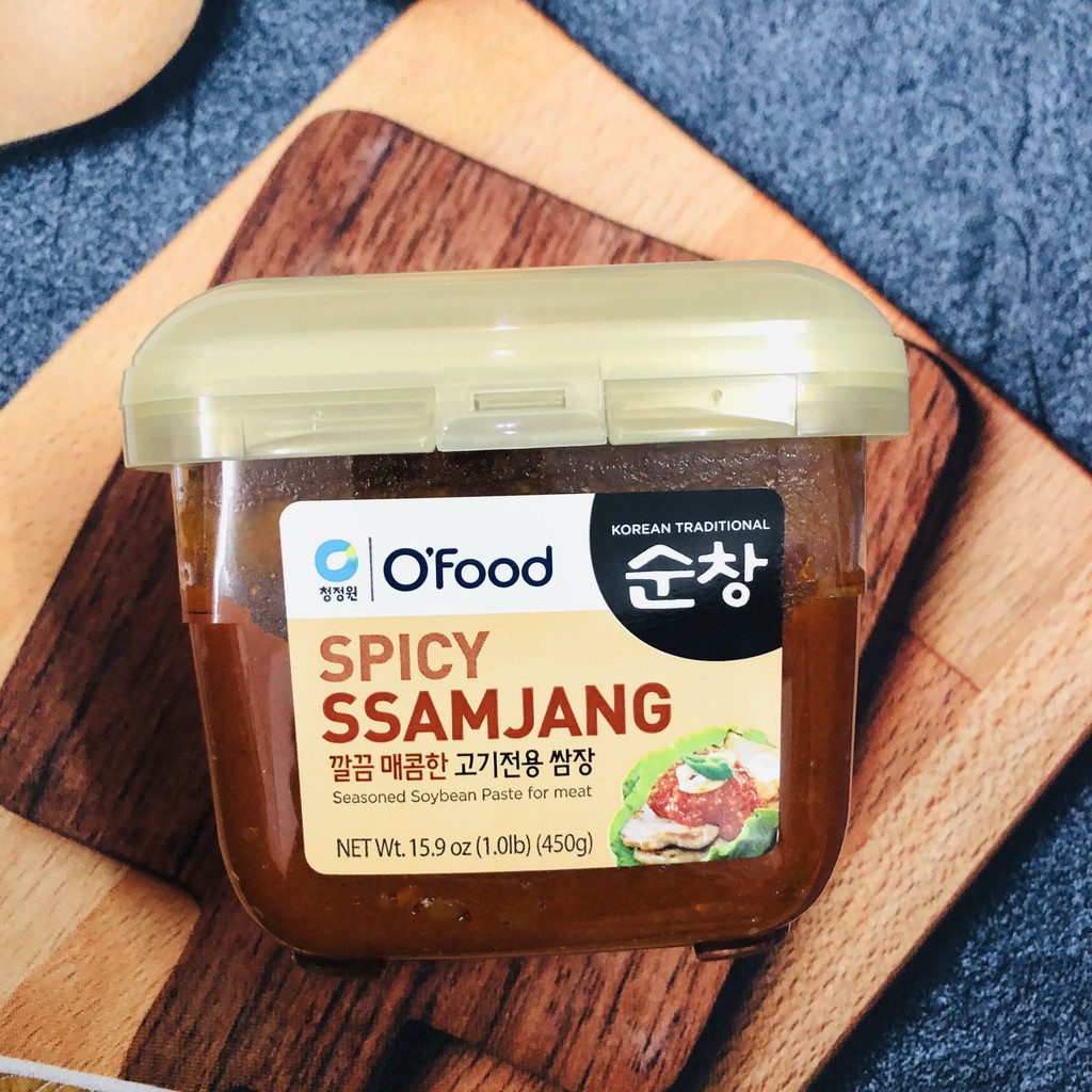 TƯƠNG CHẤM THỊT NƯỚNG CAY SSAMJANG 450G