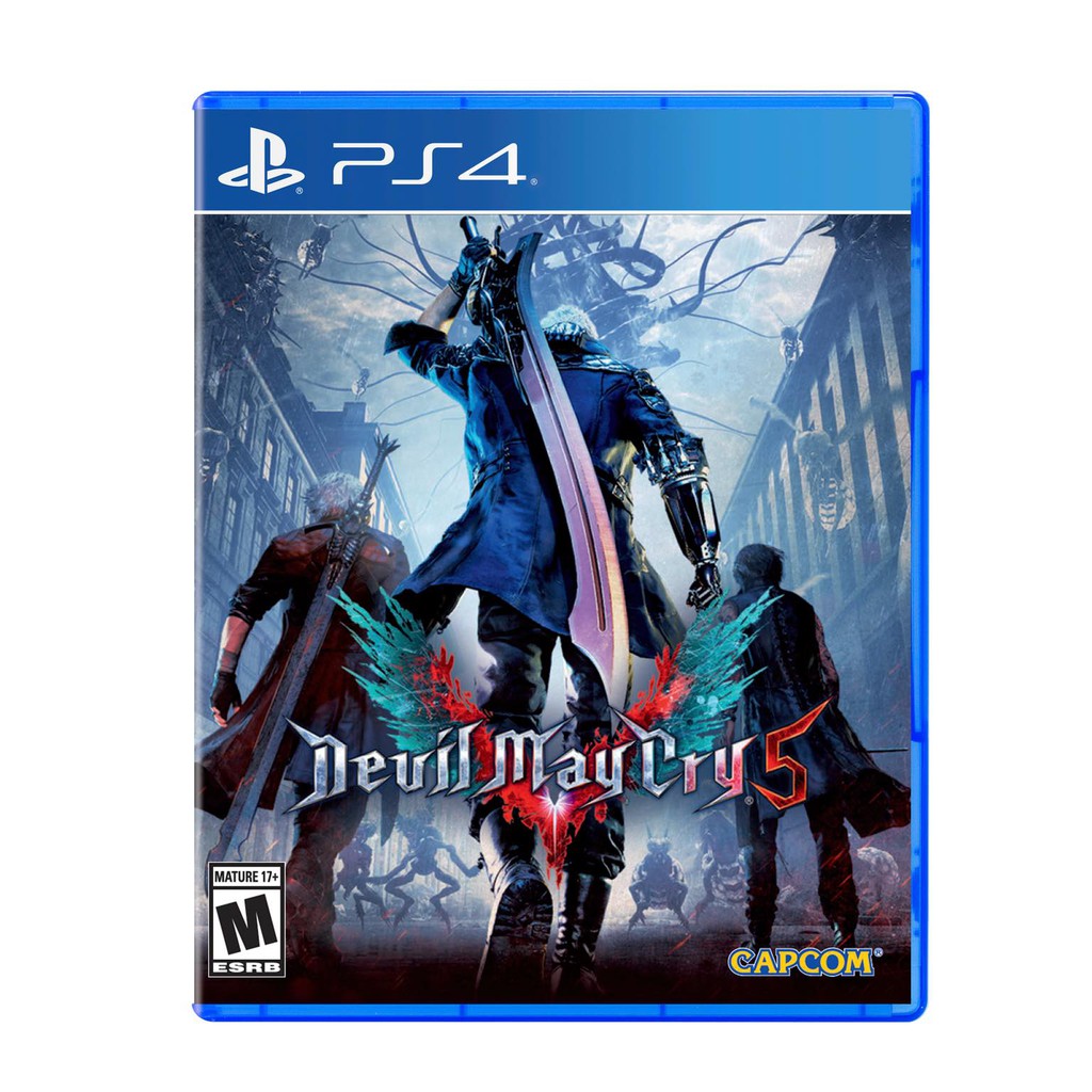 Đĩa Game Ps4 : Devil May Cry 5 Hệ US