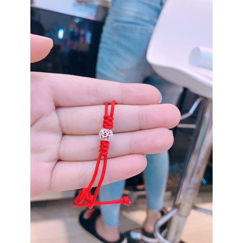 Vòng tay chỉ đỏ kim tiền mang ý nghĩa may mắn tài lộc bình an - bạc 925 cao cấp | BigBuy360 - bigbuy360.vn