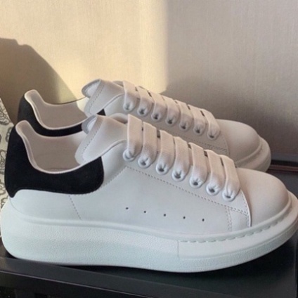 [FREE SHIP}GIÀY-MC queen nam, nữ- dây trắng gót đen form chuẩn ôm chân tôn chiều cao.-2022