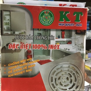 Lược rác chống hôi inox 90,60