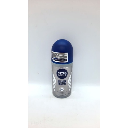 50ml Lăn Khử Mùi Nivea Men Phân Tử Bạc