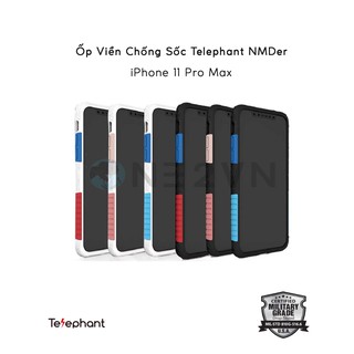 [Telephant] Ốp Viền Chống Sốc Chuẩn Quân Đội Telephant NMDer Cho iPhone 11 Pro Max - Chính Hãng Đài Loan