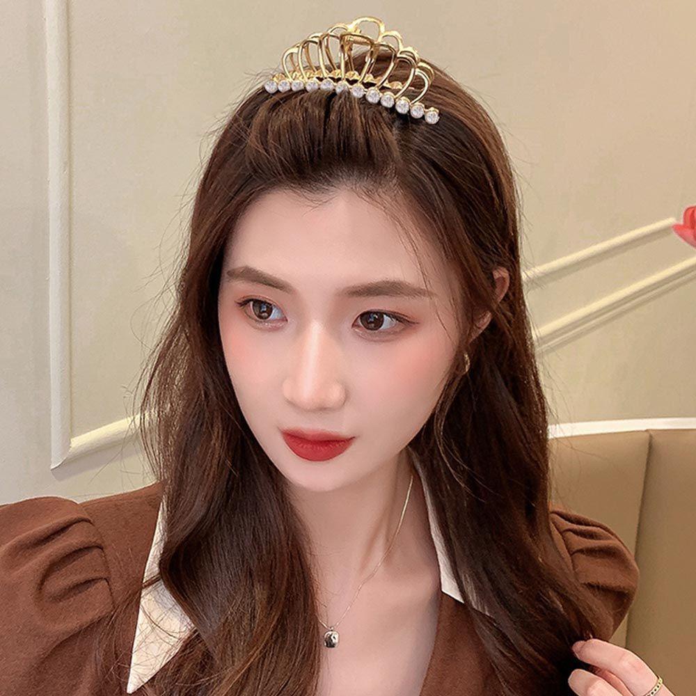 AROMA Kẹp Càng Cua / Vương Miện Vintage Cho Nữ