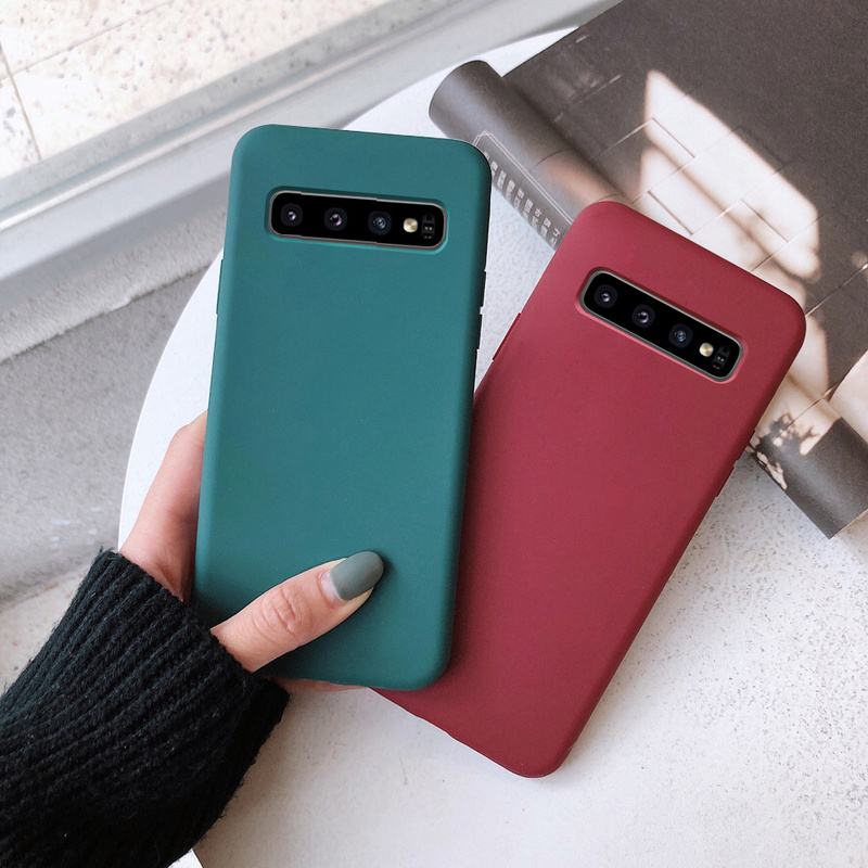 Ốp điện thoại kiểu thời trang cho Samsung Galaxy Note 9 8 S10 Plus S10E