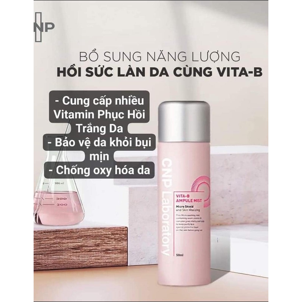 RẺ NHẤT SHOPEE XỊT KHOÁNG CNP LABORARORY VITA B AMPULE