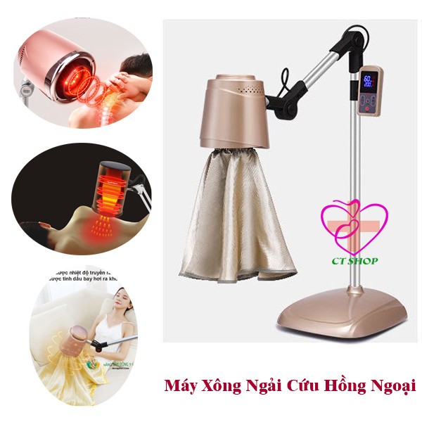 Máy Xông Ngải Cứu Có Đèn Hồng Ngoại