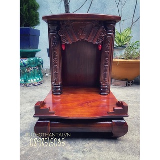 Bàn thờ thần tài gỗ tràm 48 x 68cm