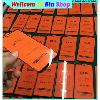 Kính cường lực 21D Samsung A5 2018 - A6 - A6 plus - A7 2018 - A8 - A8 PLUS - A9 2018 - A9 PRO - A13 - A23 - A53 - A73