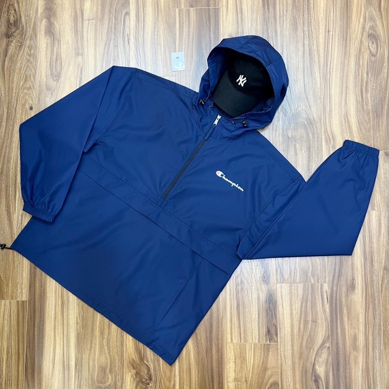 Áo gió Champion chui đầu