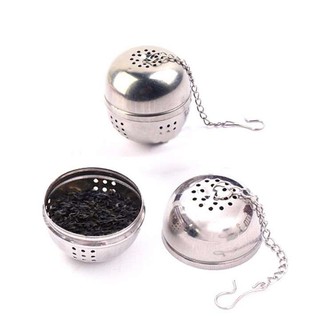 Dụng Cụ Lọc Trà Bằng Inox Hình Tròn Chất Lượng Cao, Hầm Thịt Nấu Súp, Đựng Hương Liệu