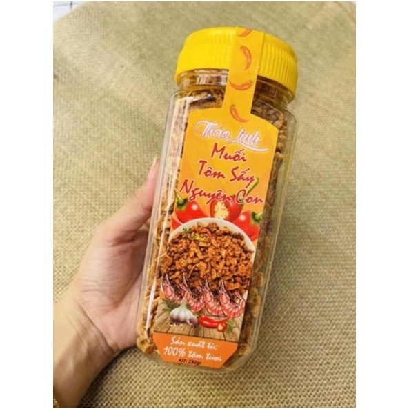 MUỐI TÔM "NGUYÊN CON TÔM" hộp 230gr