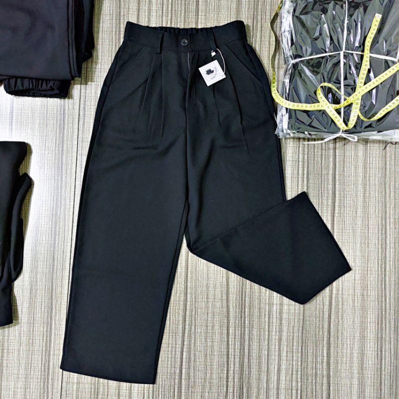 Quần suông ống rộng size nhỏ