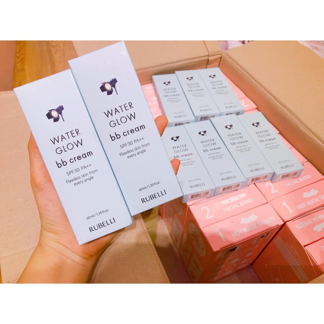 Kem nền Water Glow bb cream Rubelli  40ml