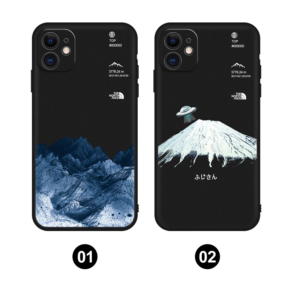 Ốp Điện Thoại In Logo The North Face Cho Redmi 10 9T 9C Xiaomi 11T Pro Note 10 Pro Mi 11 Lite Pocophone F1 Mi Max 3 Mi 8 Lite