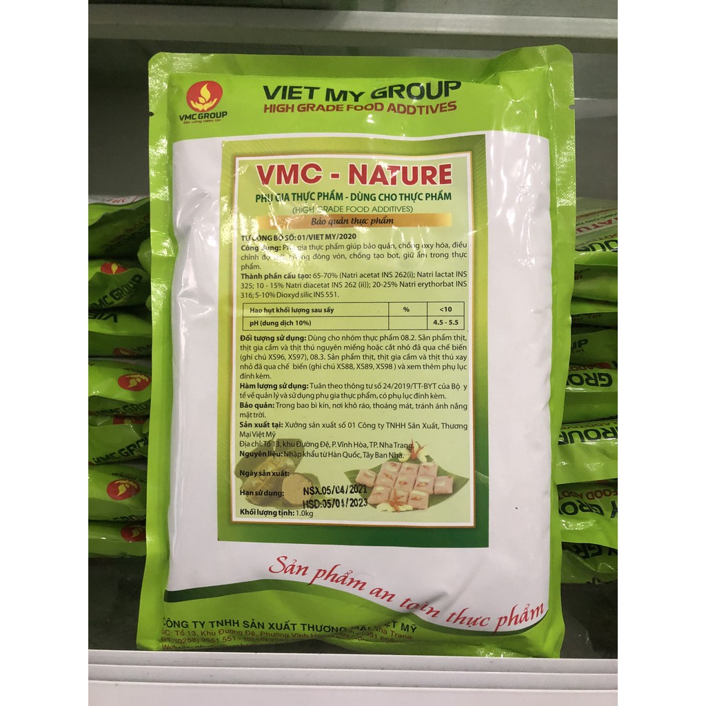 Bảo quản giò chả, xúc xích,... tự nhiên VMC Nature