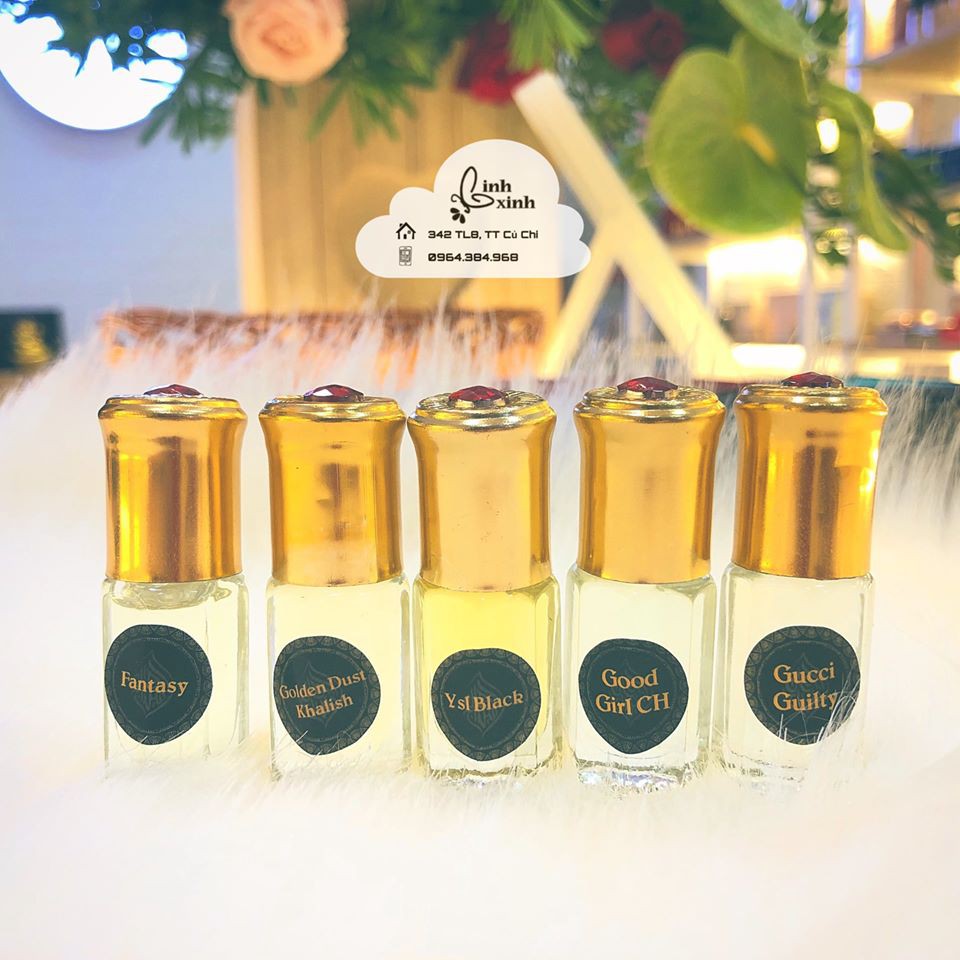 [SALE 50%] Tinh dầu nước hoa Dubai thơm lâu, chính hãng, nhỏ gọn dạng lăn chai 5ml, 12ml | Tinh dầu Dubai nam nữ cao cấp | BigBuy360 - bigbuy360.vn